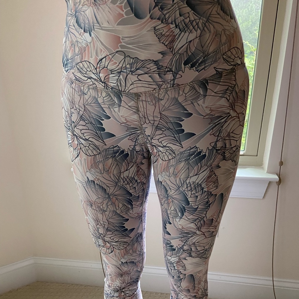 DYI-Floral Print Leggings